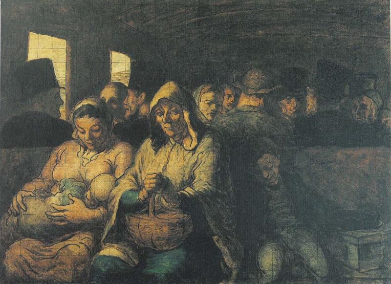 unknow artist Third-class compartment